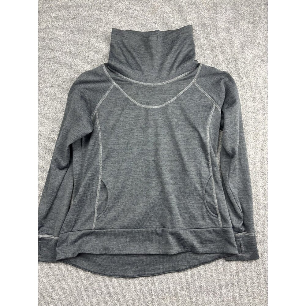 Kuhl Pullover Womens‎ Large High Neck Thumbhole Stretch Sweater Athletic Outdoor